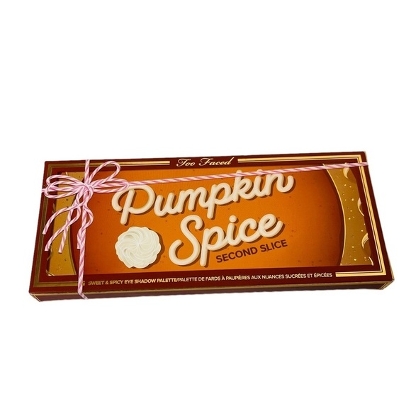 Too Faced Pumpkin Spice: Second Slice SWEET & SPICY EYE SHADOW PALETTE New - Picture 2 of 5